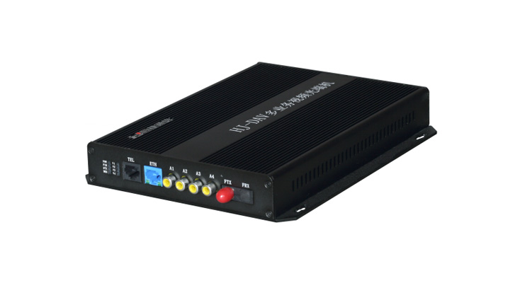 HJ-DAV-MA04多业务视频光端机-4路DAV高清视频光端机